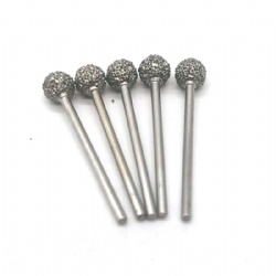 Orthopedic stainless steel diamond grinding head